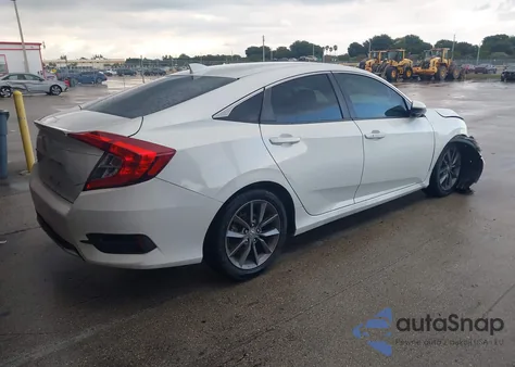 2020 Honda Civic Ex z USA, uszkodzony, nr VIN 19XFC1F34LE019509